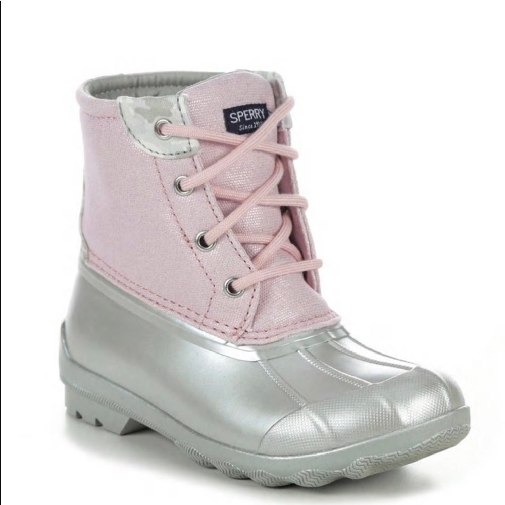 Girls Sperry winter duck boots size 12